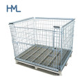 Warehouse Storage Metal Collapsible Wire Mesh Pallet Cage